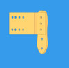 Nexus Flag Hinge- Fitting Jig 100mm