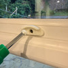 Anti Ligature Window Handles - Spindle Plug Removed