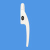WHITE Titon Compact Espag UPVC Window Handles (for use with blinds) 