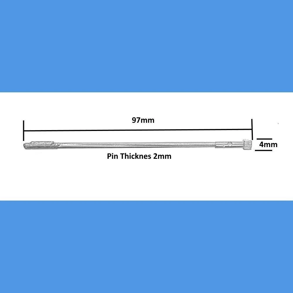 Letterbox Spring UPVC Letterbox Hinge Pin Flap Spring - Hex Ended
