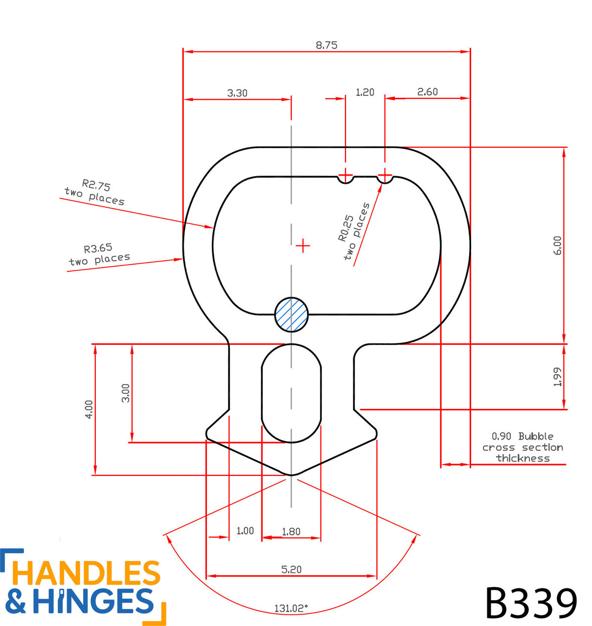 Extrudaseal B339 Bubble Gasket Double Glazing Seal in White, Sold by ...