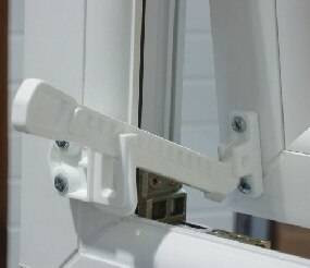 Window Opening Arms Ventilation arm for outward and inward opening windows.