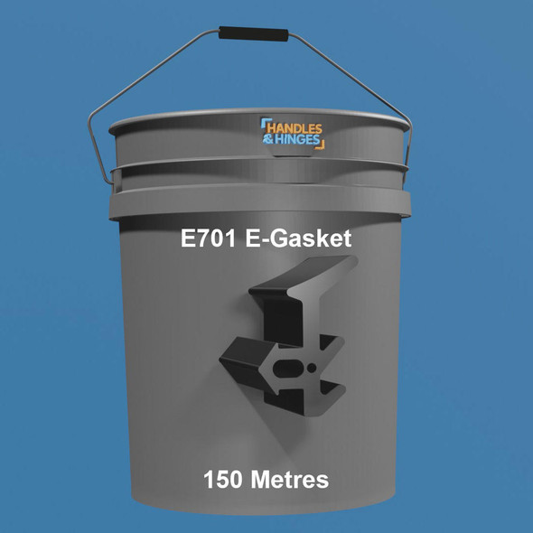 Full Bucket of Extrudaseal E701 E-Gasket Double Glazing Seal - 150 metres Full Bucket of Extrudaseal E701 E-Gasket Double Glazing Seal - 150 metres