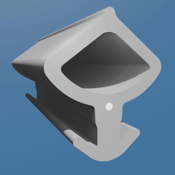 Extrudaseal B371W Bubble Gasket Double Glazing Seal in WHITE Extrudaseal B371W Bubble Gasket Double Glazing Seal in WHITE