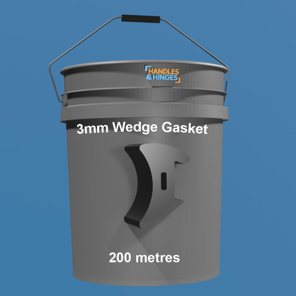 Wedge Gasket 3mm, Bulk Purchase - 150 metres Wedge Gasket 3mm, Bulk Purchase - 150 metres