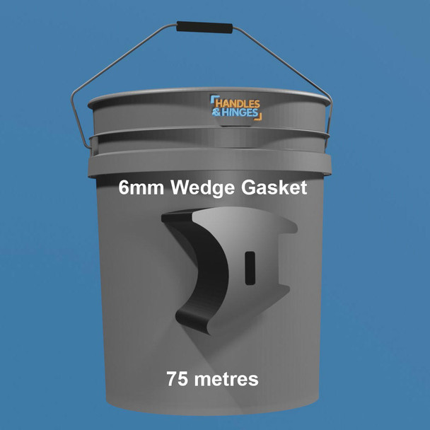 Wedge Gasket 6mm, Bulk Purchase - 75 metres 