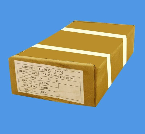 Bulk Purchase Box of 24 Top Hung Window Hinges - 25 Pair