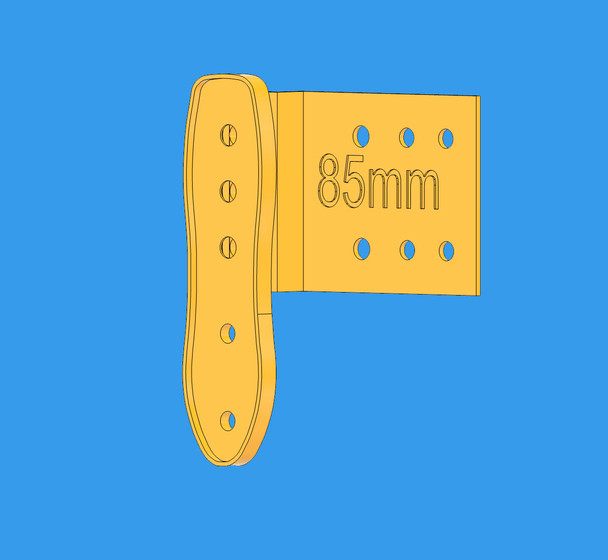 Nexus Flag Hinge- Fitting Jig 85mm