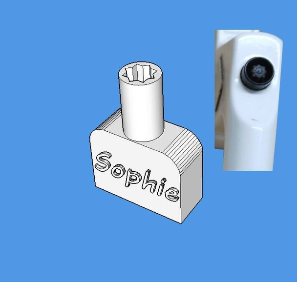 EE83 - Sophie Window Handle Key