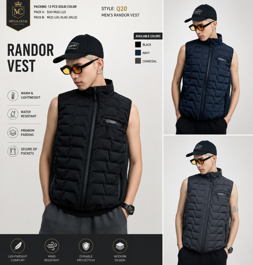 MEN'S FASHION RANDOR VEST Q-20