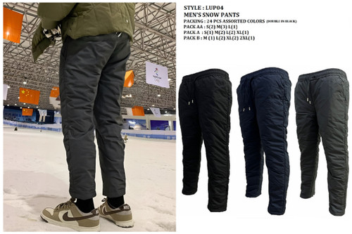 MEN'S HEAVY SNOW PANTS LUP-04