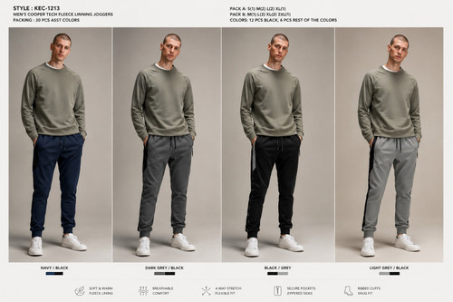 MEN'S COPPER TECH FLEECE JOGGER KEC1213