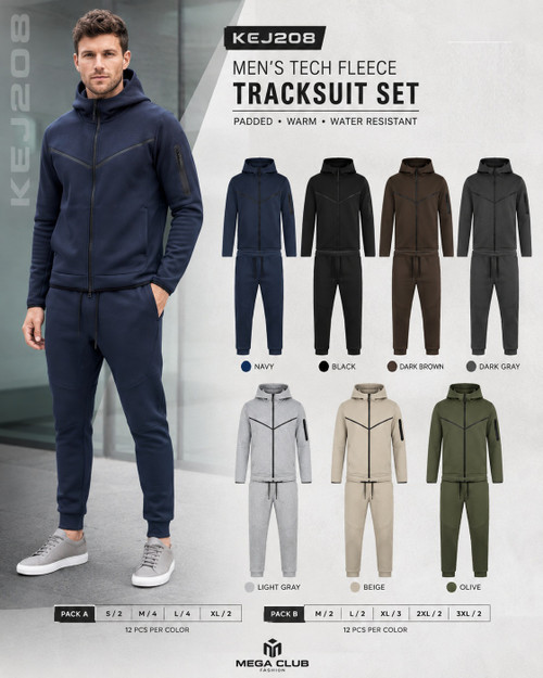 MEN'S TECH FLEECE TRACK SUIT KEJ208