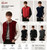 MEN'S VARCITY JACKET / PU SLEEVE KEJ-31