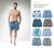 MEN'S SWIM SHORTS WITH MESH LINING S013