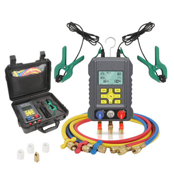 Refrigeration Digital Manifold HVAC System Gauge Set