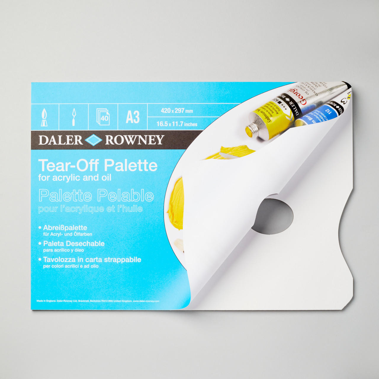Ami Afscheurpalet A4- 50 vel-80 grams | Paletten en paletmessen | Teken en Schilder Outlet