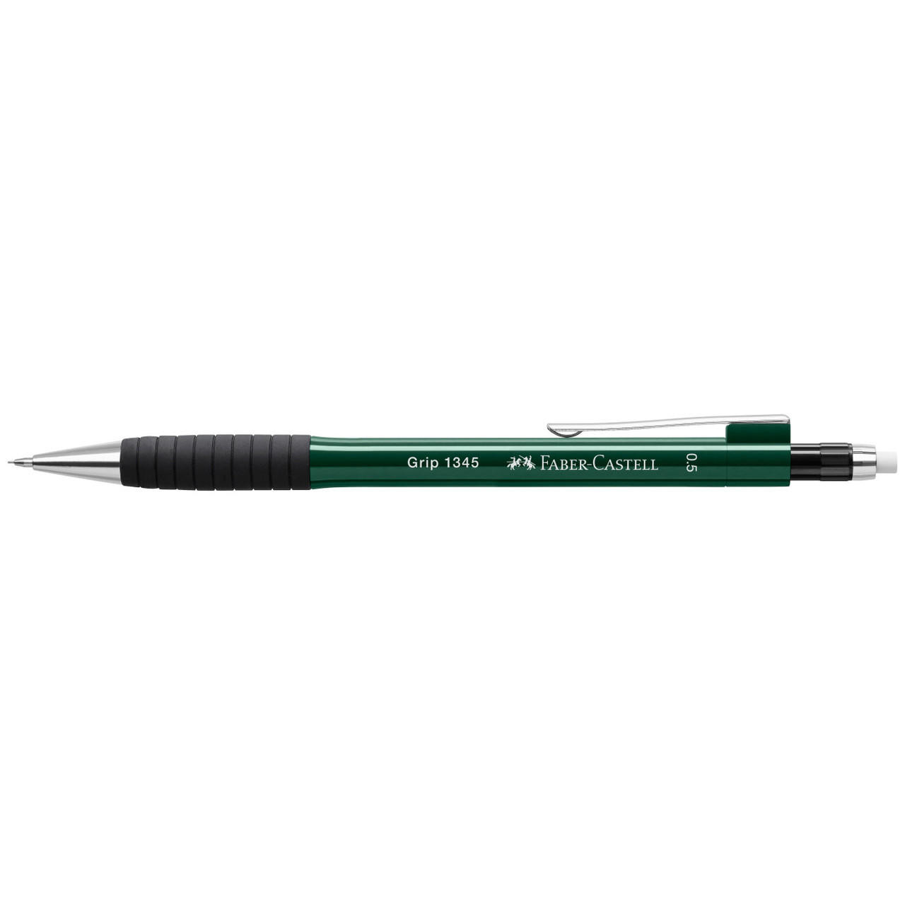 Faber-Castell Grip Mechanical Pencil Green 0.5mm Lead | Cass Art