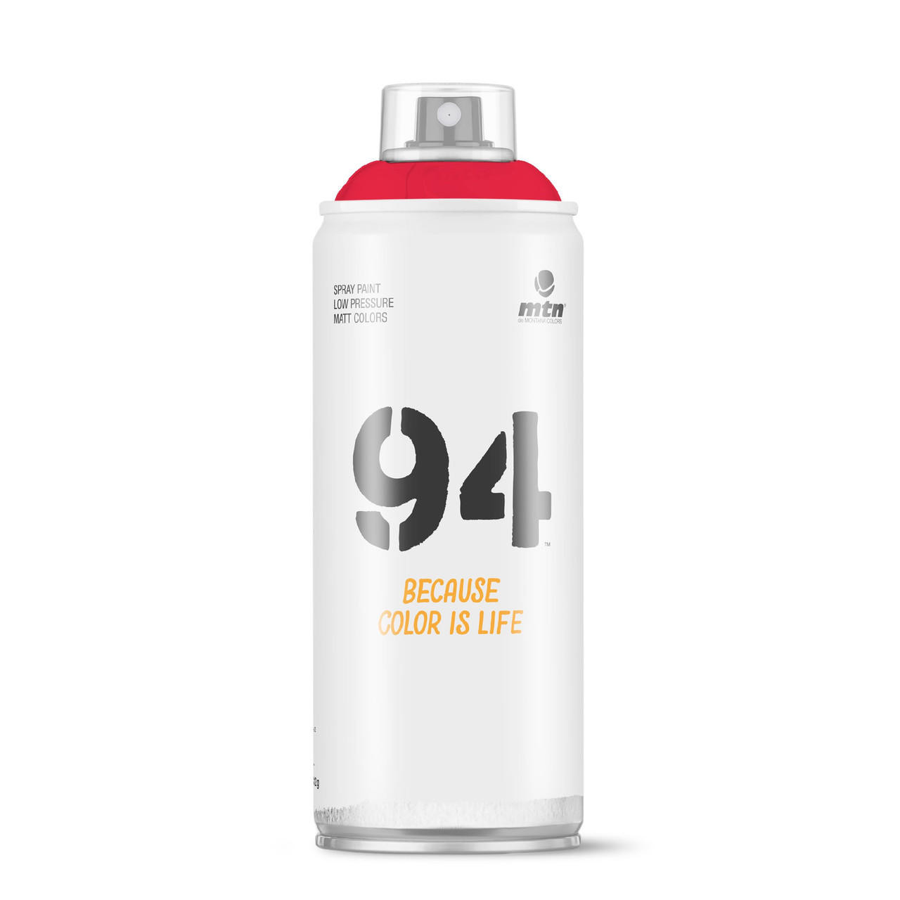 Mtn 94 Spray Paint 400ml Fluorescent Red | Cass Art