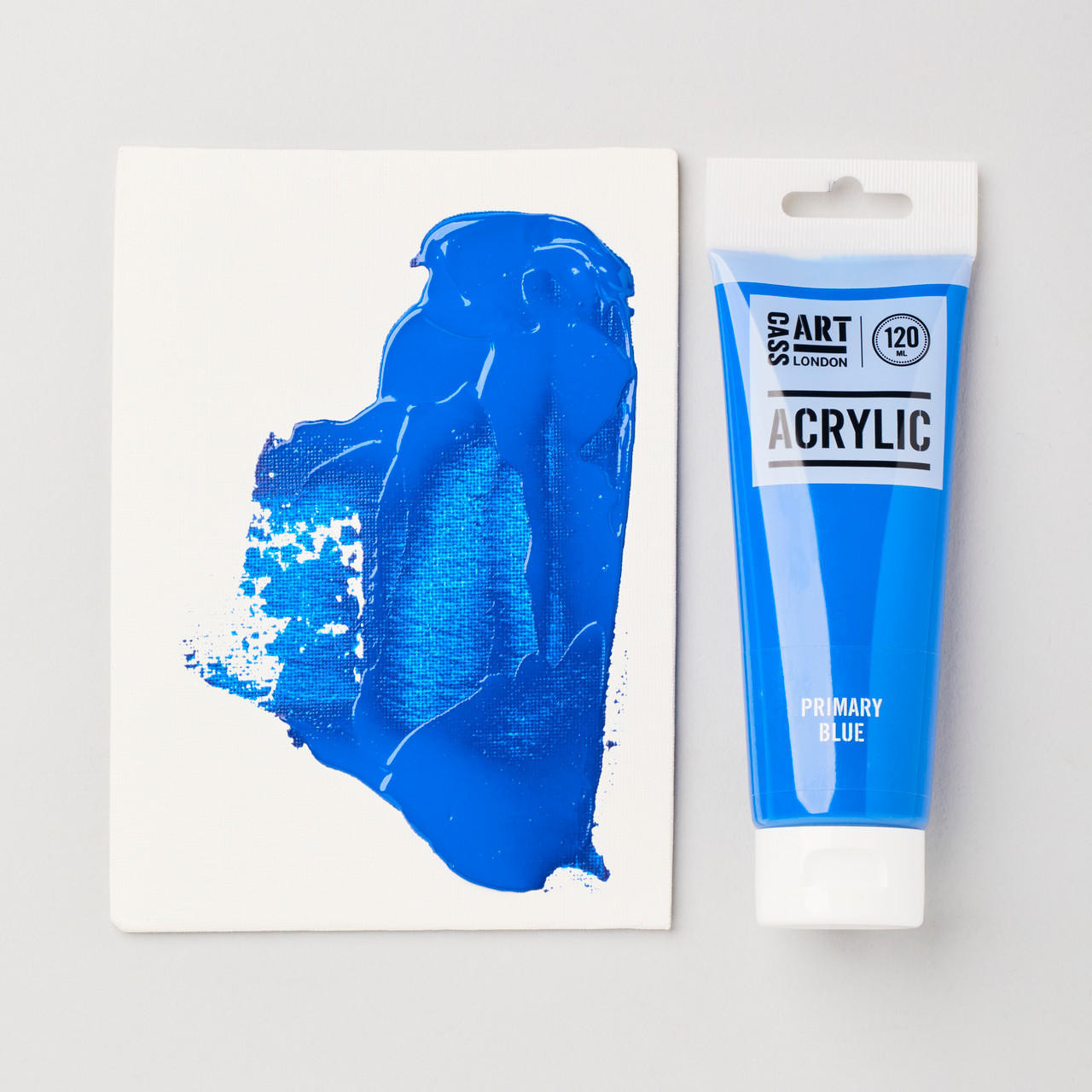 Plus Acrylic Paint Primary Blue 250ml • Se Priser