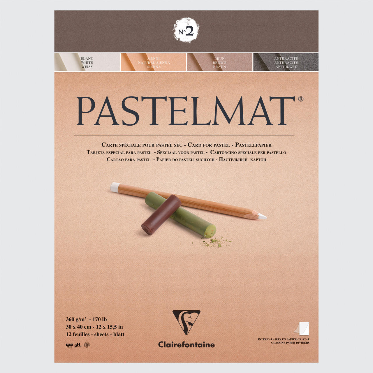 Pastelmat, Pads for Pastels and Colored Pencils