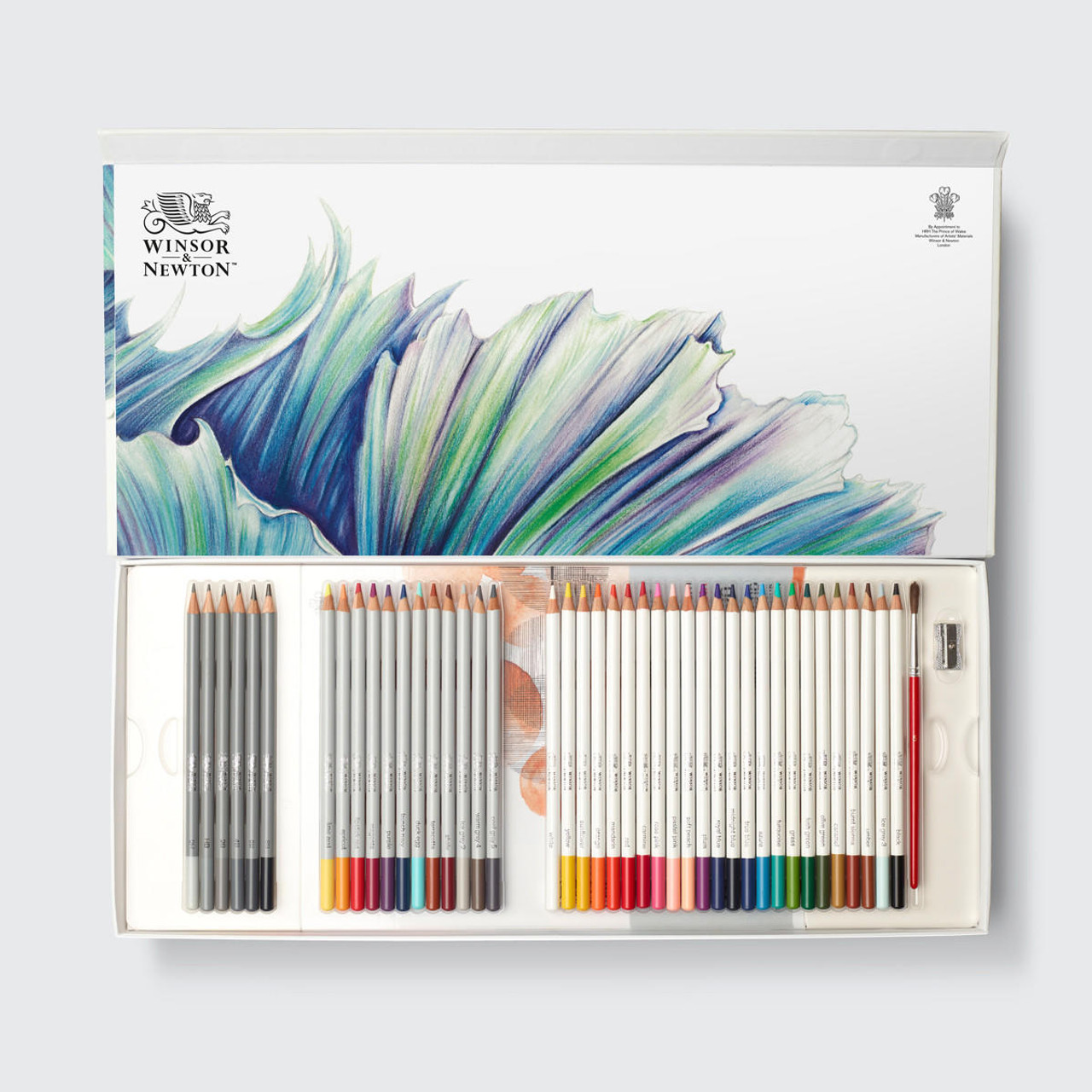 Winsor & Newton Studio Collection Watercolour Pencils Box Set of 50