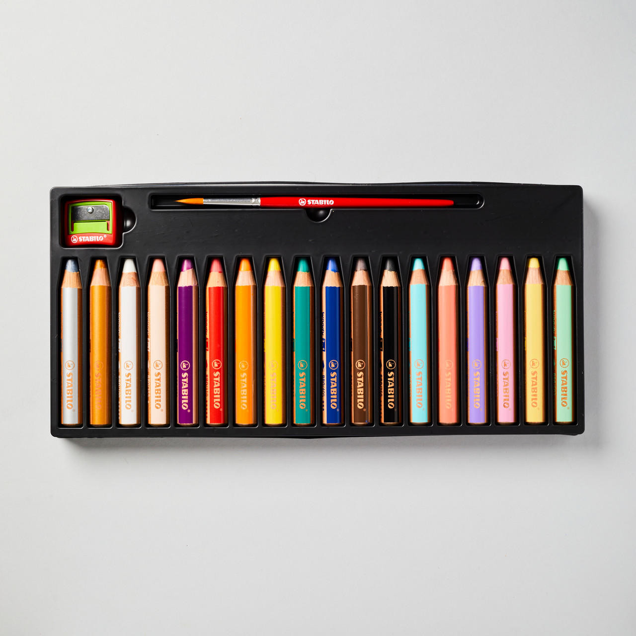 STABILO 色鉛筆 ウッディー3in1 18色 880-18-3 STABILO 色鉛筆 ウッディー3in1 18色 880-18-3