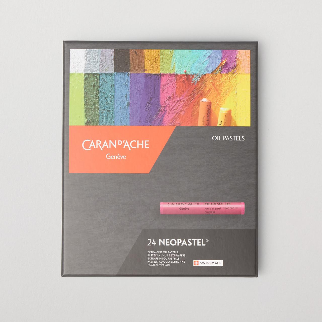 Caran D'ache Neopastel Oil Pastel Assorted Colours Set of 24