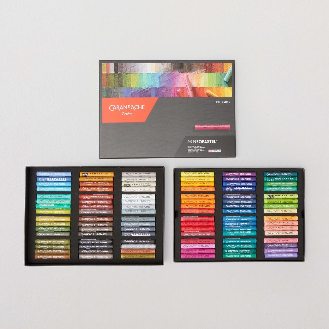 Caran D'ache Neopastel Oil Pastel Assorted Colours Set of 96