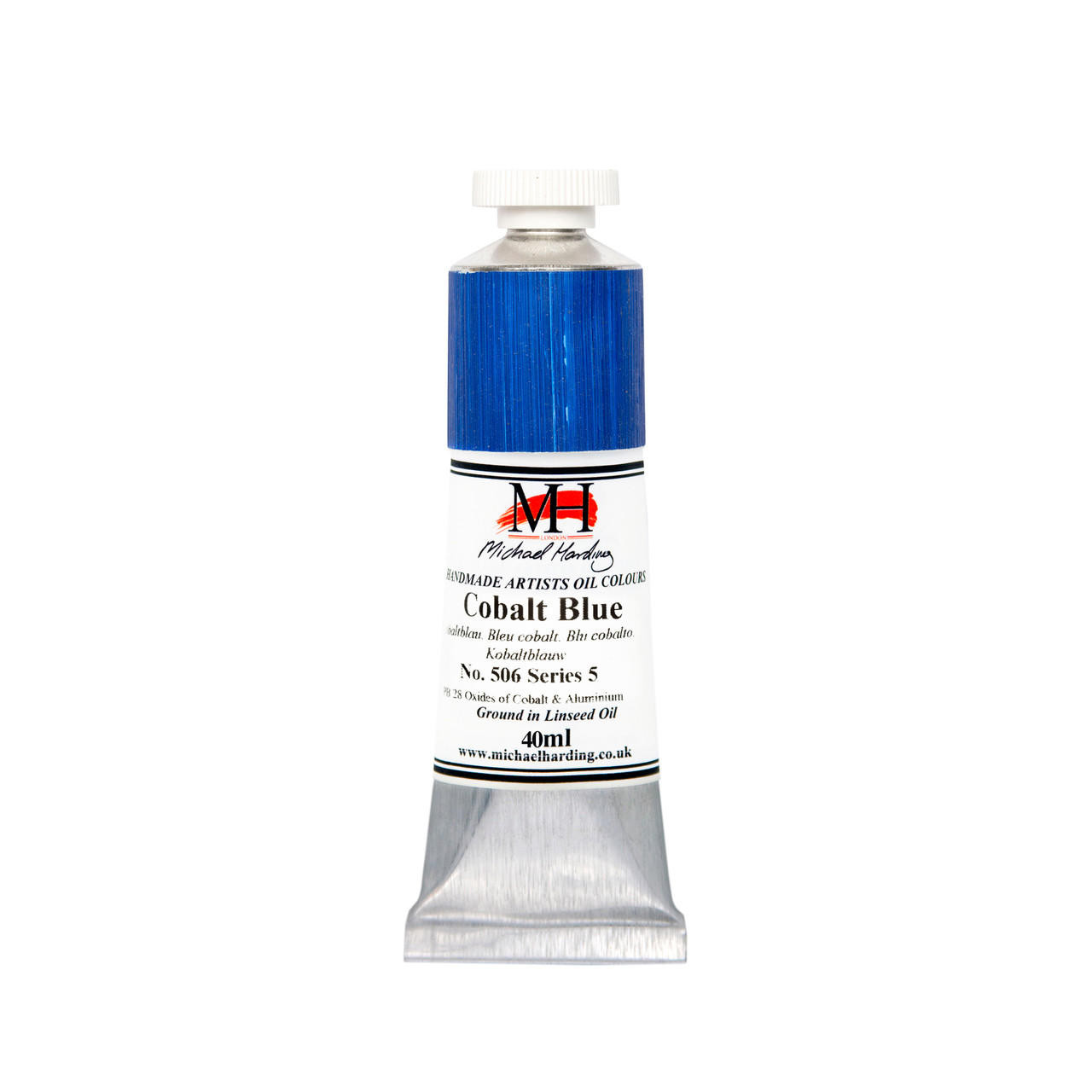 Michael Harding Oil Paint 40ml Cobalt Blue | Cass Art