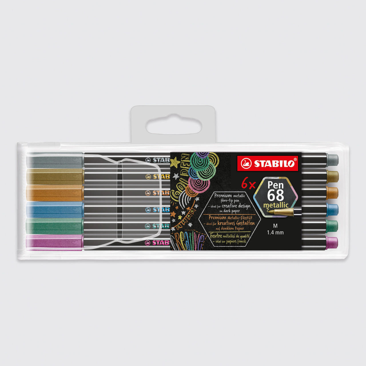 STABILO Pen 68 Wallet Set, Set of 8, Multicolor India