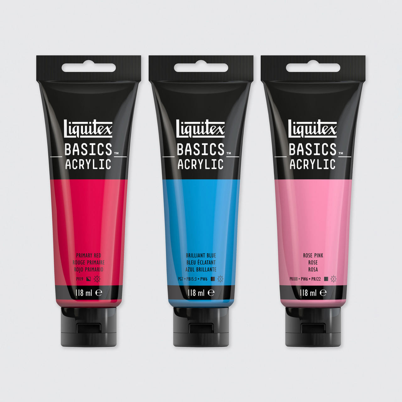 Liquitex Basics Acrylic Paint 118ml - 72 Colours Available