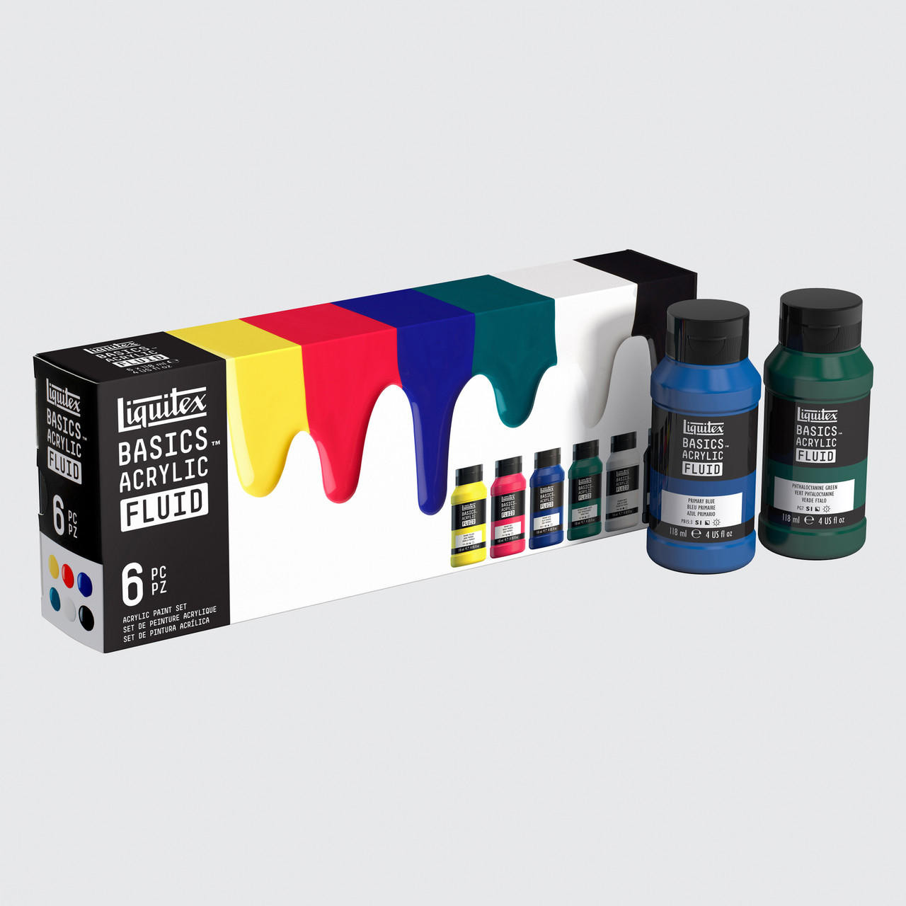 Fluid acrylic hot sale