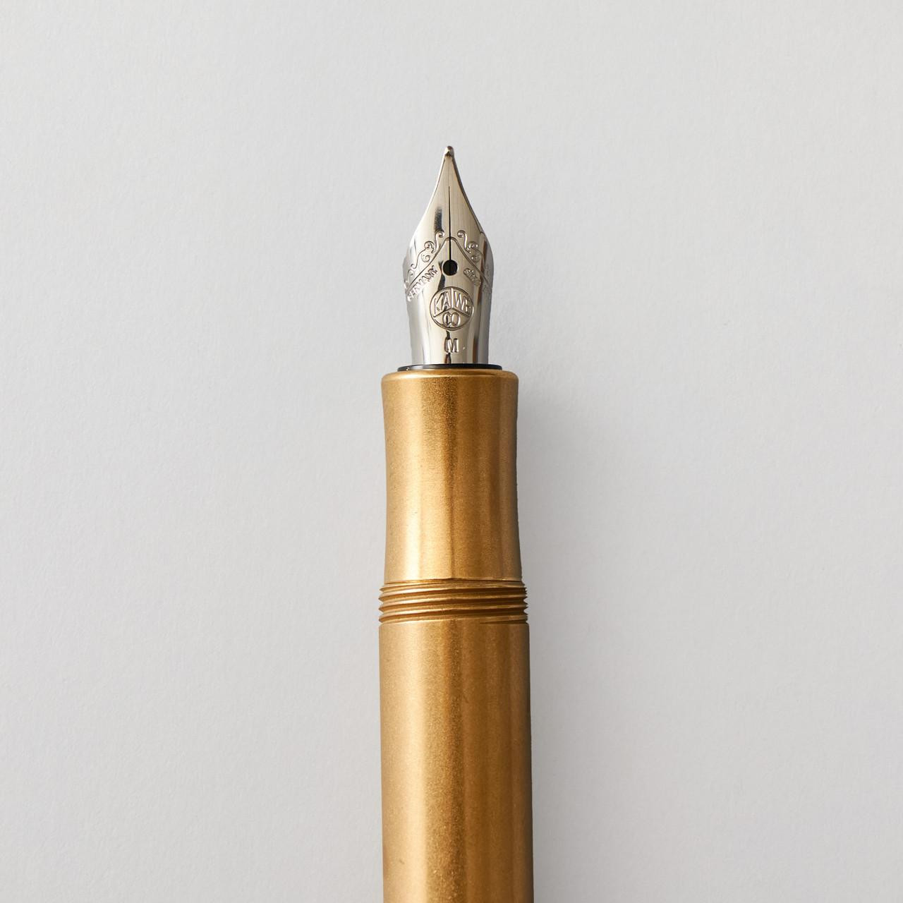 Kaweco BRASS sport Mニブ クリップつき Kaweco Brass Sport Fountain Pen M | Cass Art