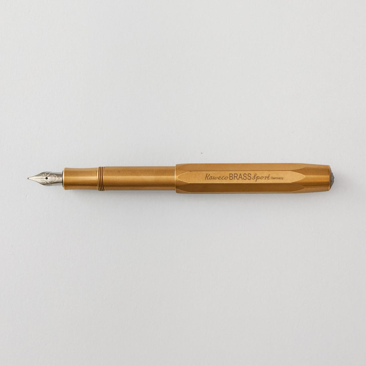 Kaweco Brass Sport Fountain Pen M | Cass Art