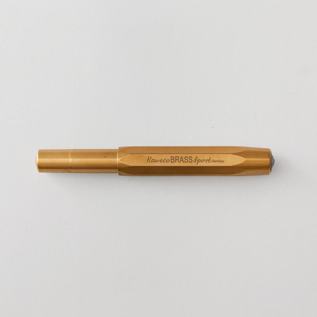 Kaweco Brass Sport Fountain Pen M | Cass Art