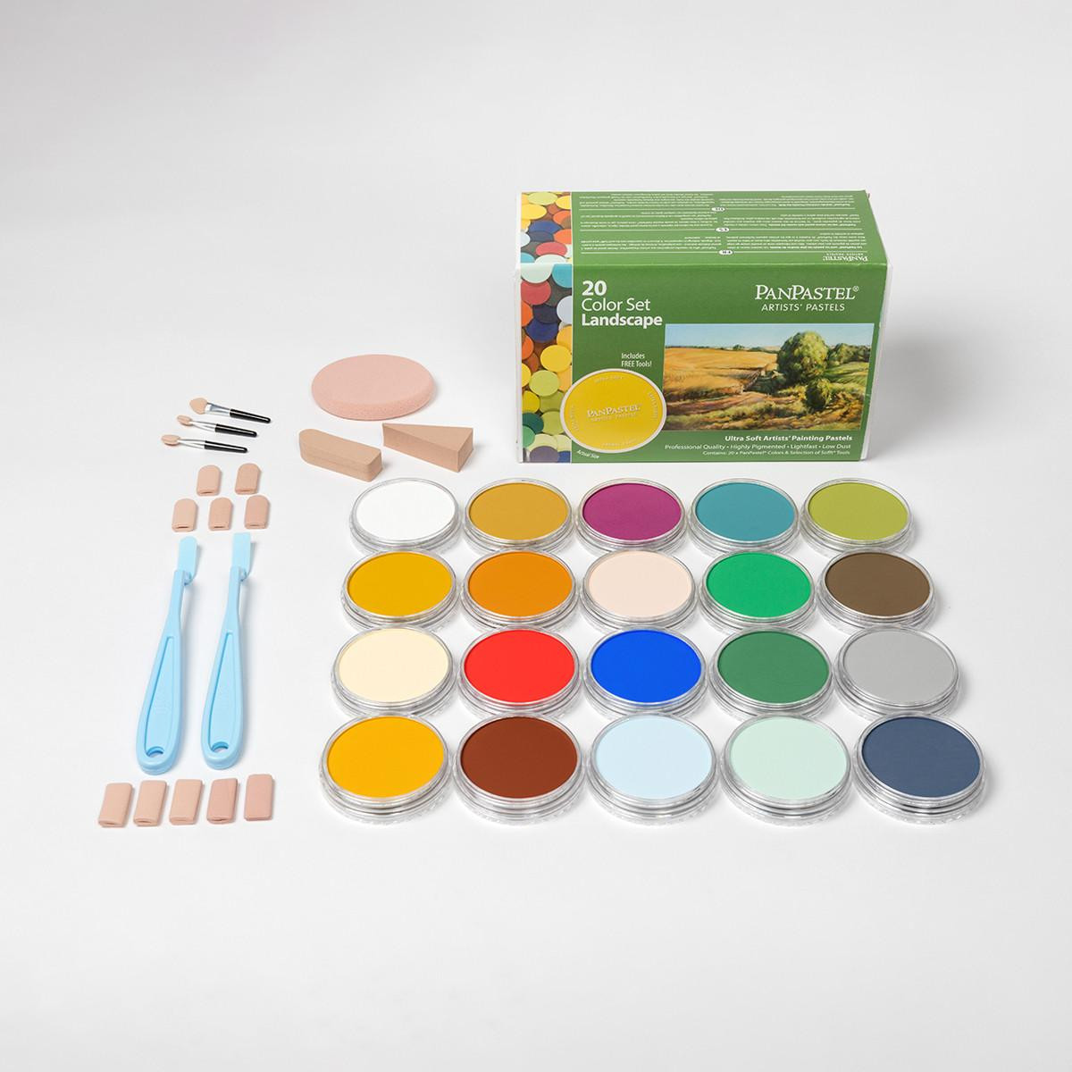 PanPastel Artists' Pastel Landscape Set of 20 | Cass Art