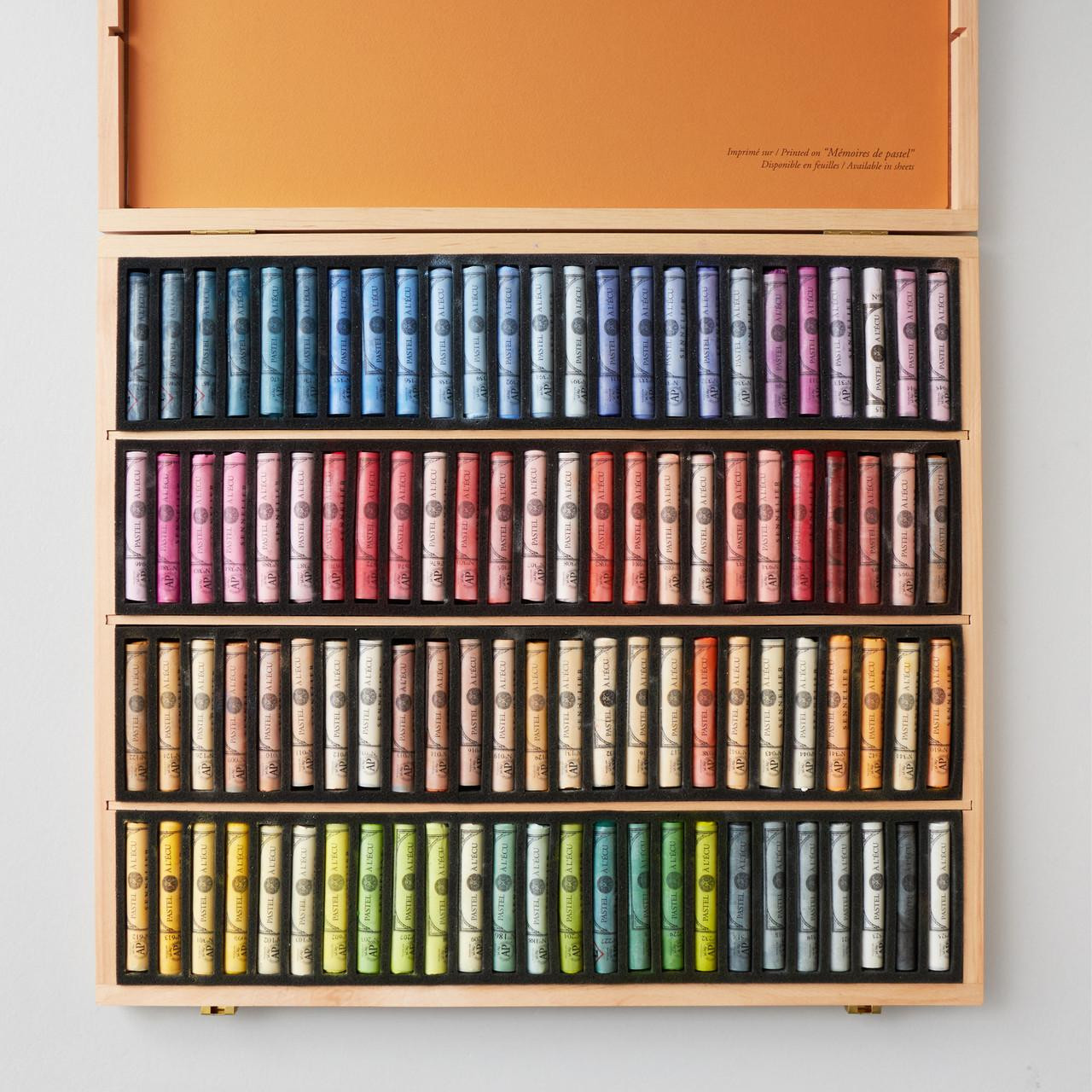 Sennelier Extra Soft Pastel Wooden Box Portrait Set of 100 | Cass Art
