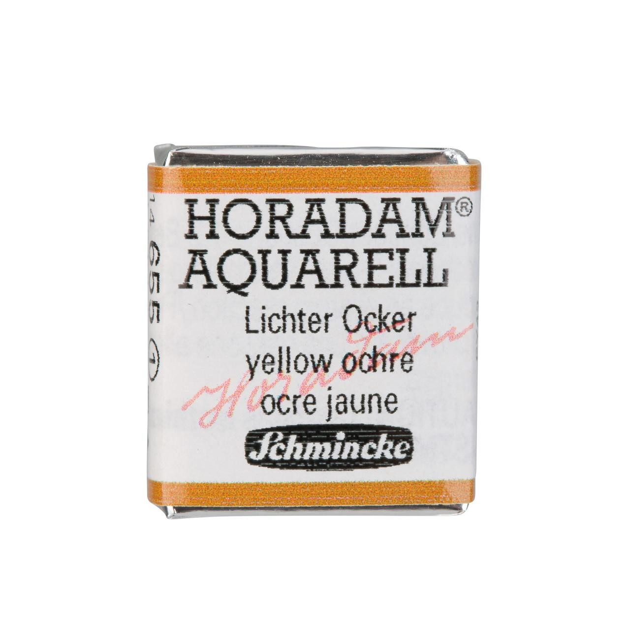 Acquerello Schmincke HORADAM AQUARELL, Mezza Cialda, 665 Umbra Verdastra, Colore Granulare Per Paesaggi, Made In Germany