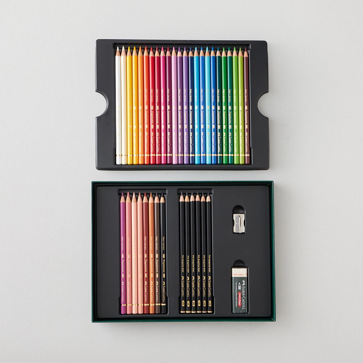 n*o様 Faber-Castell Polychromos 100色セット Faber-Castell Polychromos Artists' Pencil & Pitt Graphite Matt