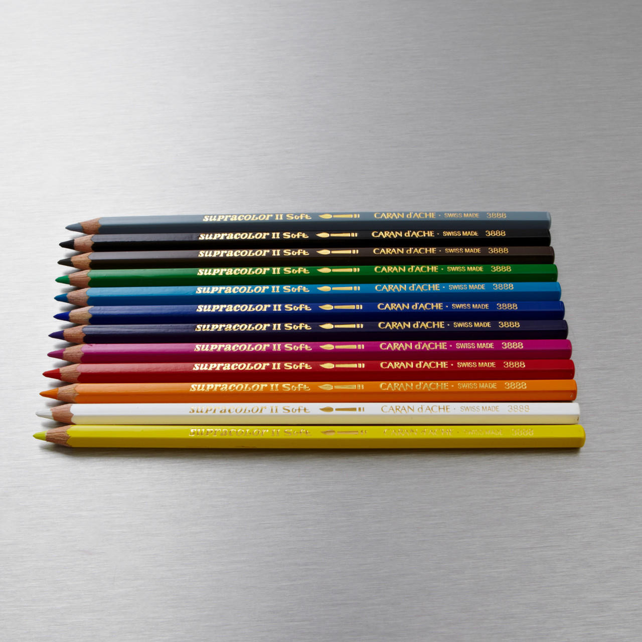 Caran d'Ache Supracolor Watersoluble Pencil Set of 12