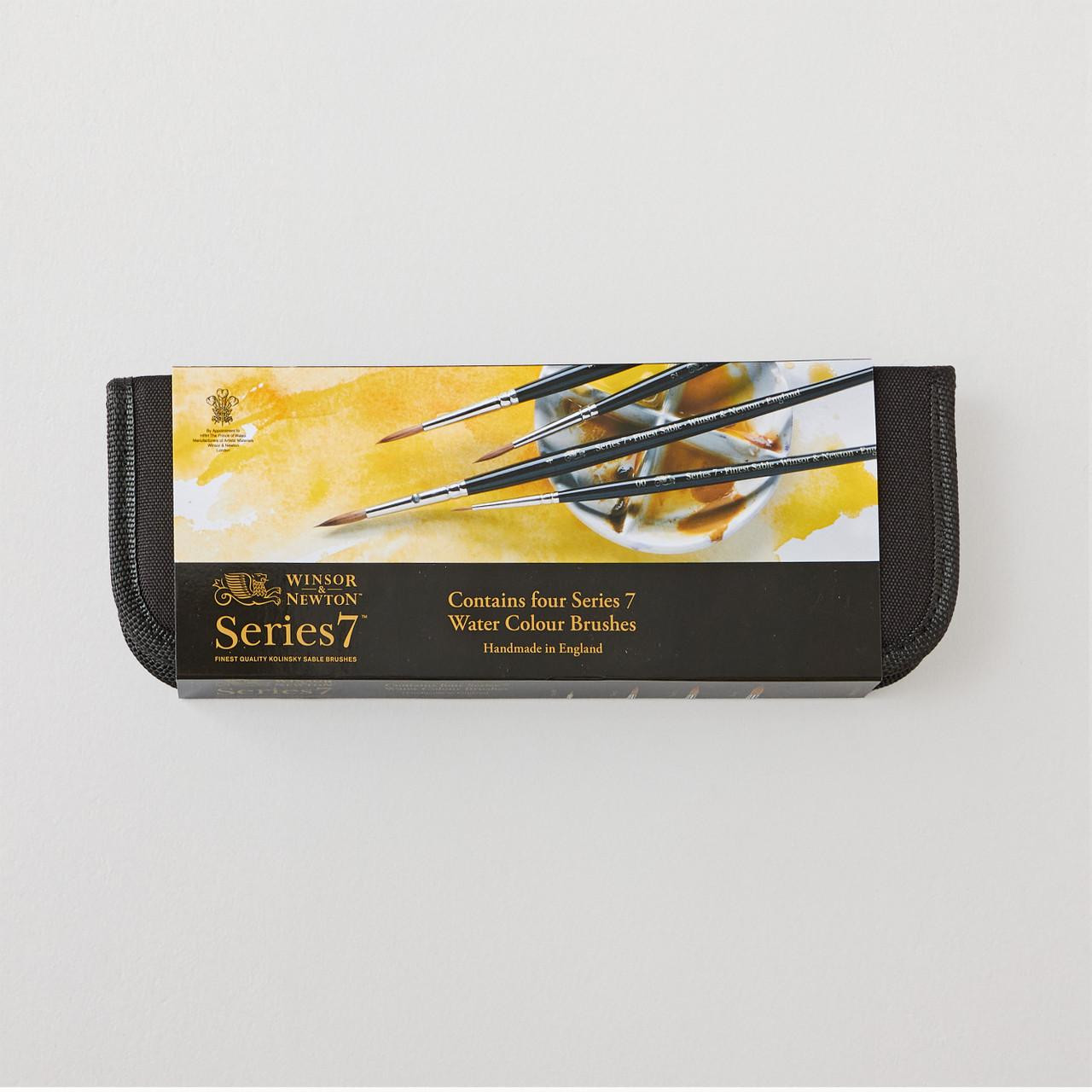 Winsor & Newton Series 7 Kolinsky Brush Set of 4 | Cass Art