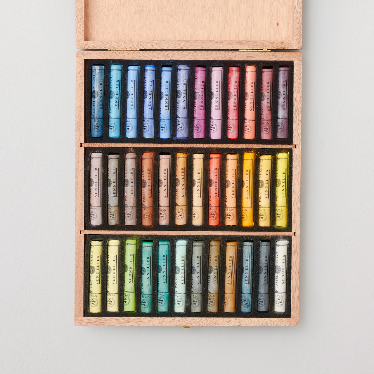 Sennelier Extra Soft Pastel Wooden Box Assorted Colours Set of 36