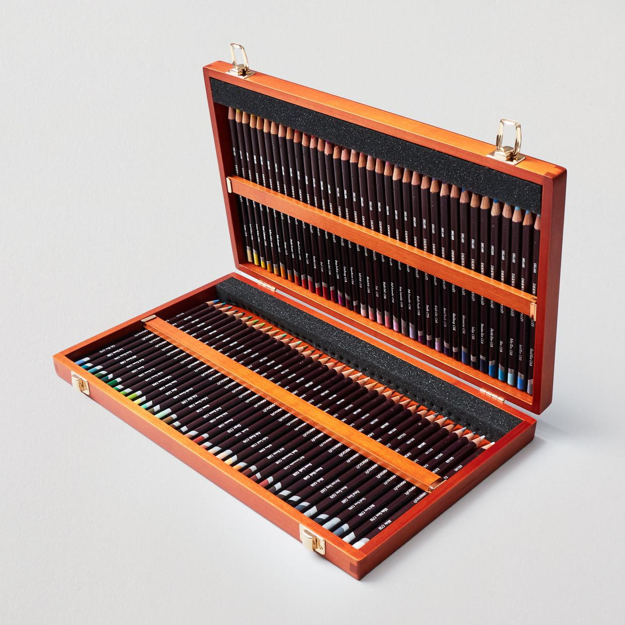 Derwent Coloursoft Wooden Box Set of 72 | Cass Art