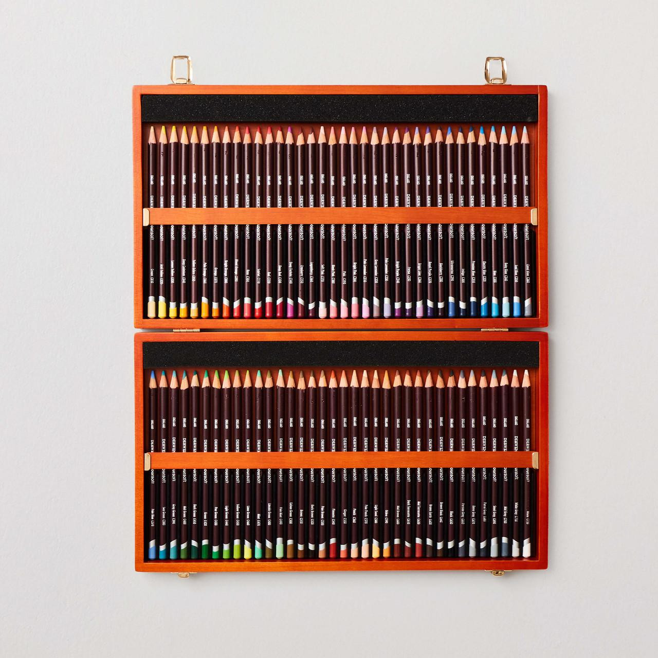 Derwent Coloursoft Wooden Box Set of 72 | Cass Art
