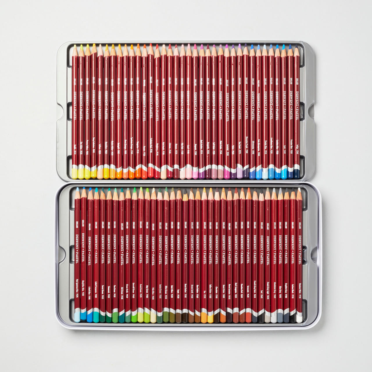 Derwent Pastel Pencil Tin Set of 72 | Cass Art