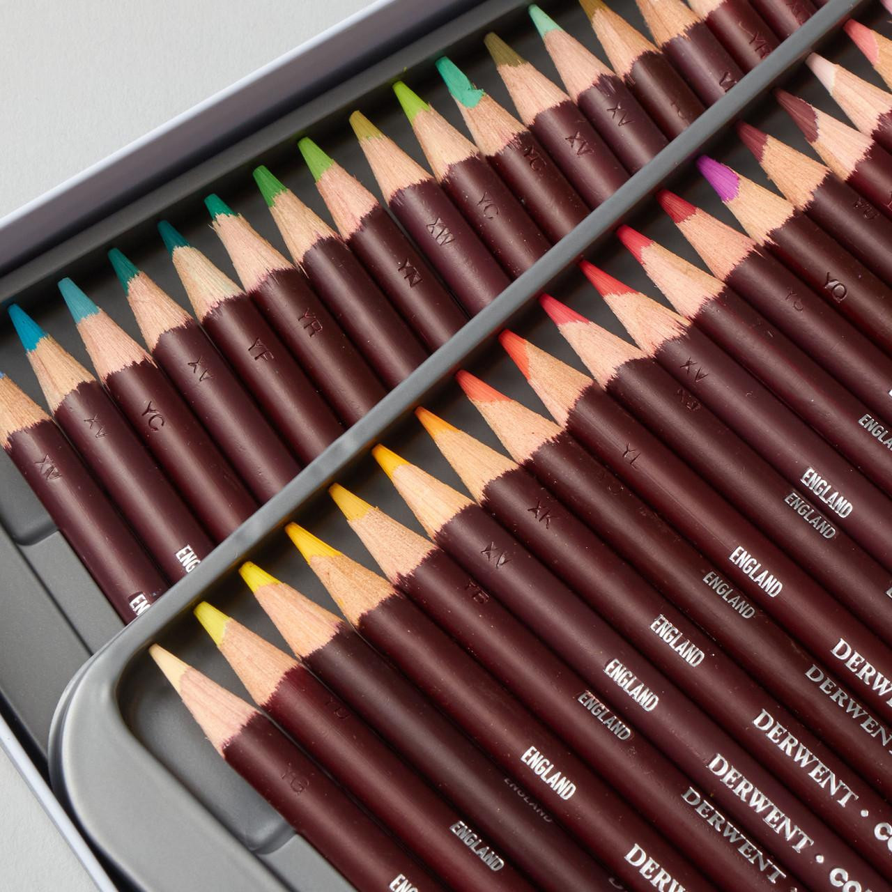 Derwent Coloursoft Tin Set of 72 | Cass Art