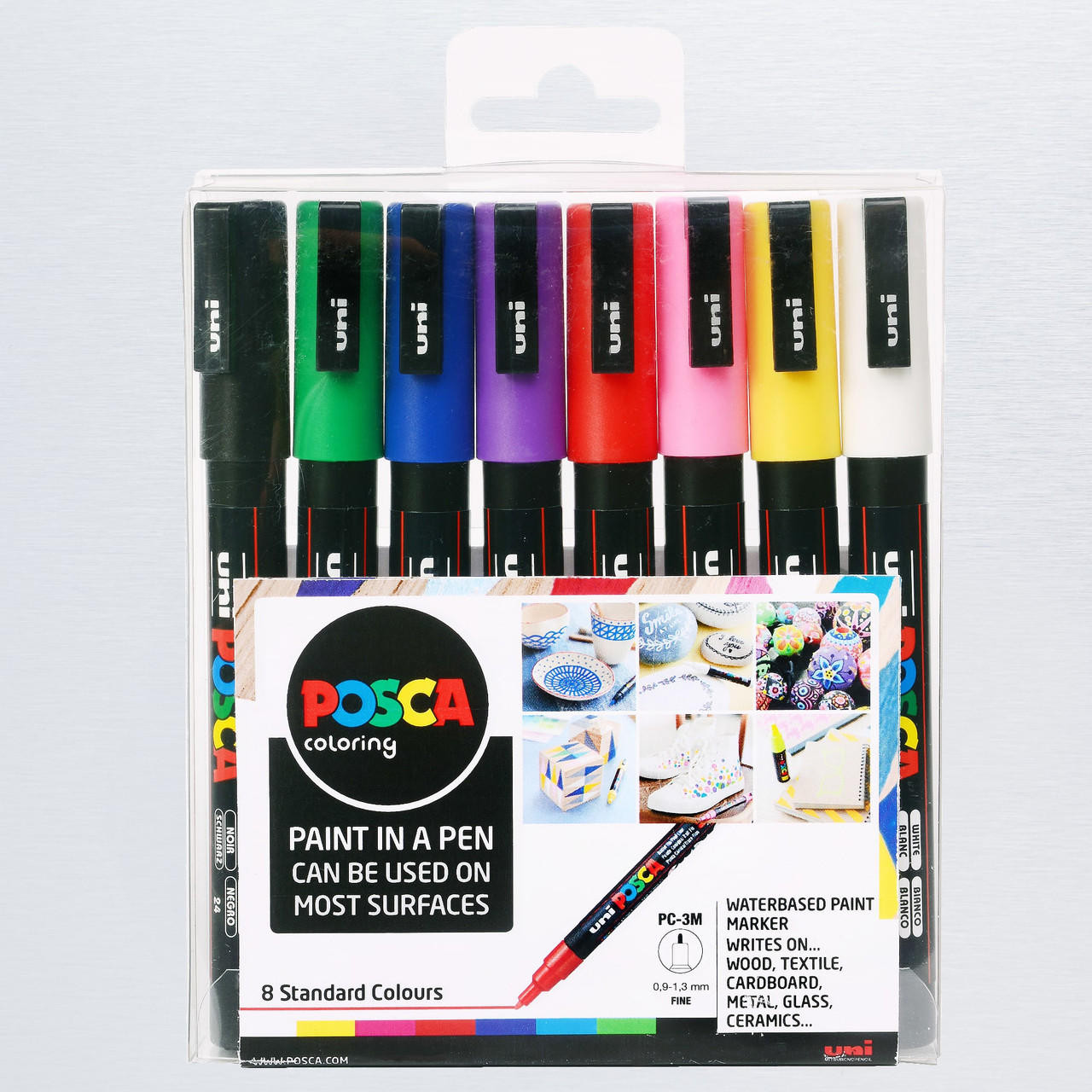 Posca marker white - 0.9-1.3mm line