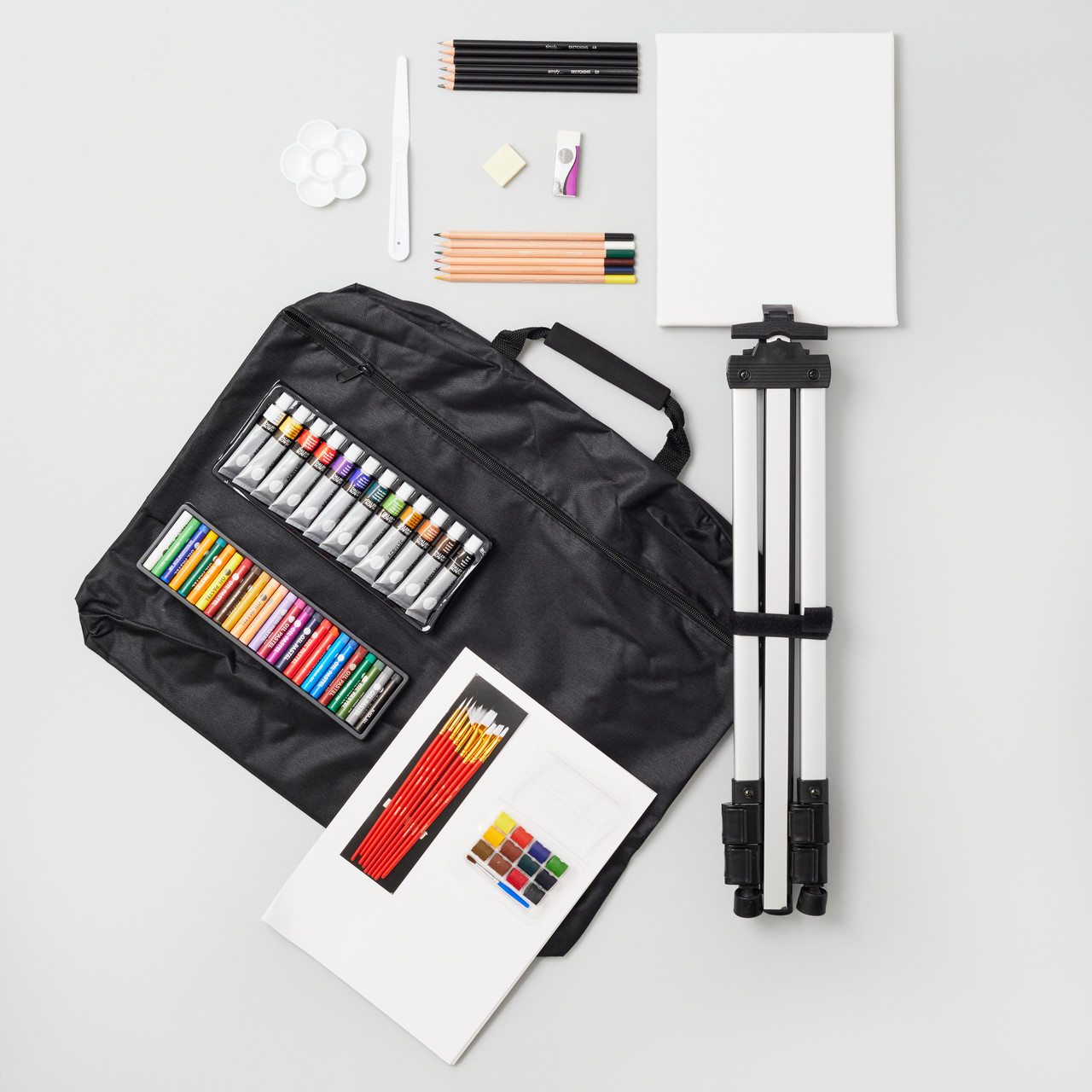 SIMPLY artistic set Complete Art easel studio set with easel 115
