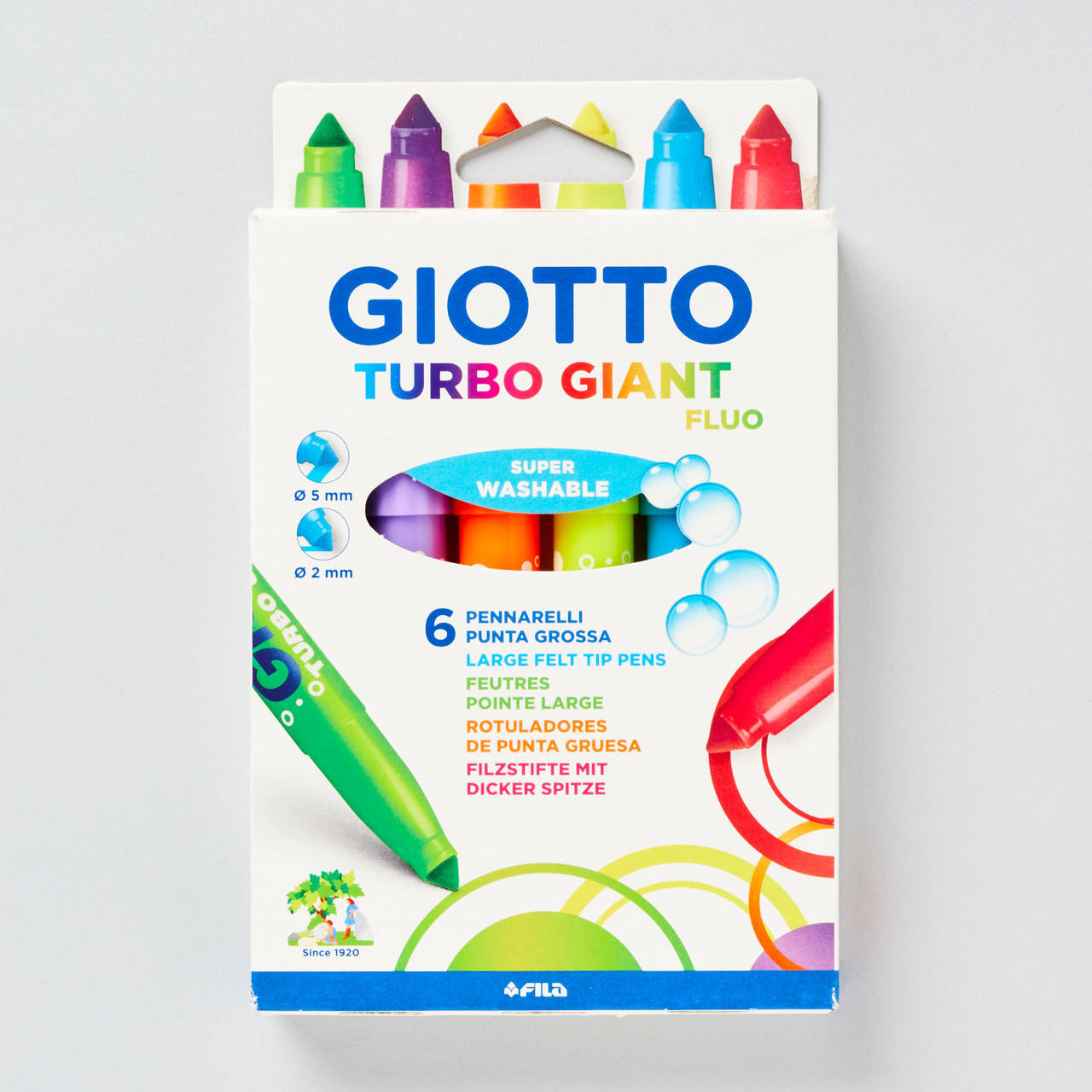 GIOTTO Turbo Maxi - 18 Feutres Pas Cher Mayotte | Bureau Vallée